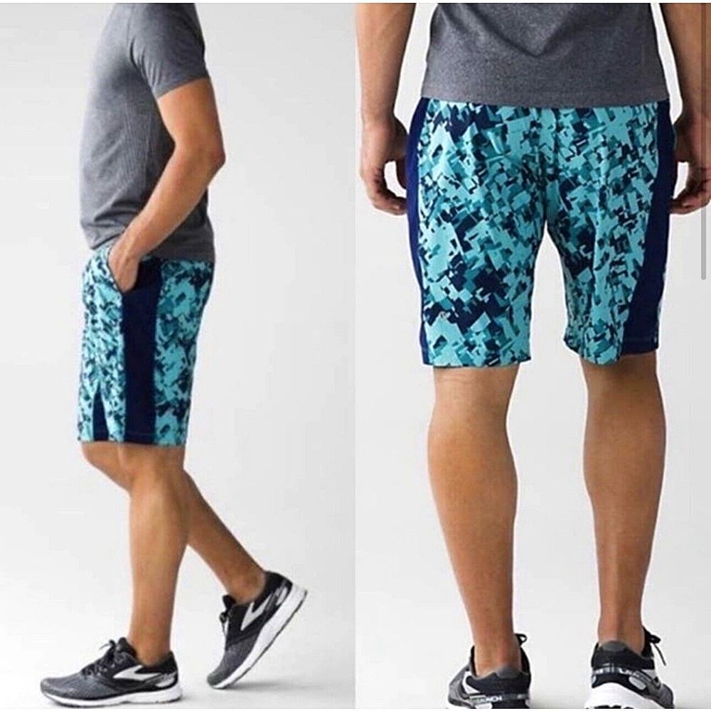 Lululemon T.H.E. Short Tip Top Arctic Blue 11" Small